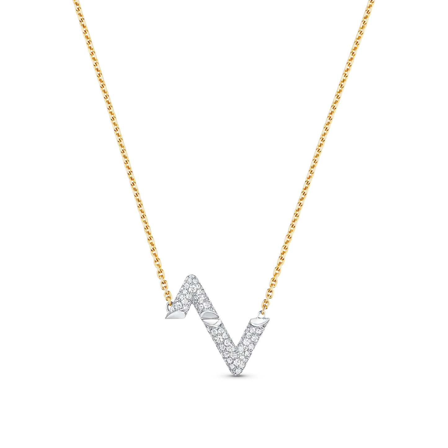 [Triumph Jewelry]VOLT SILVER DIAMOND PEDANT NECKLACE