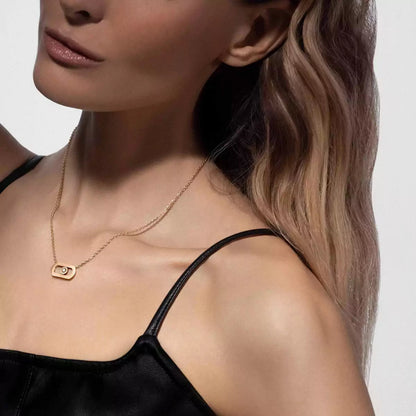 [Triumph Jewelry]So Move Diamond Necklace in Gold