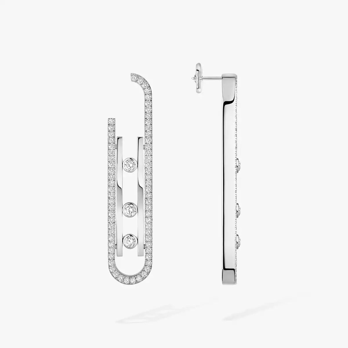 [Triumph Jewelry]Diamond Pendant Earrings Move 10Th