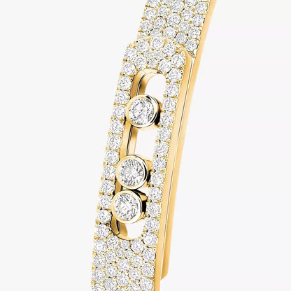 [Triumph Jewelry]Move Noa Full Pavé Diamond Bangle Bracelet