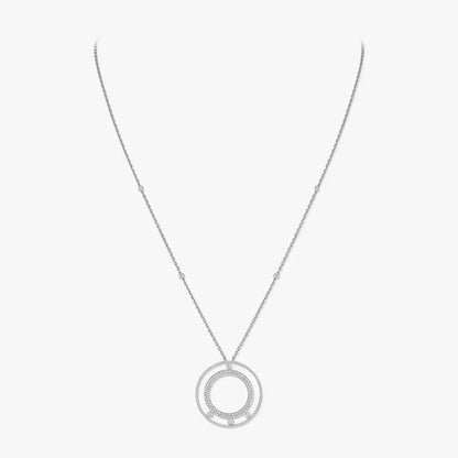 [Triumph Jewelry]Move Romane Long Pave_-Set Diamond Necklace