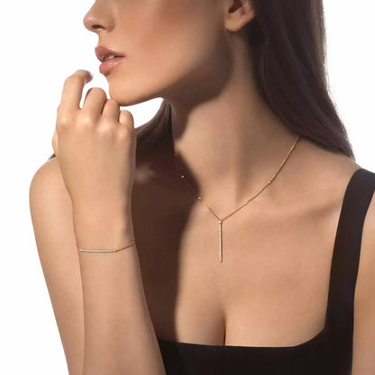 [Triumph Jewelry]Diamond Thin Bangle 0.15ct My Twin Toi & Moi