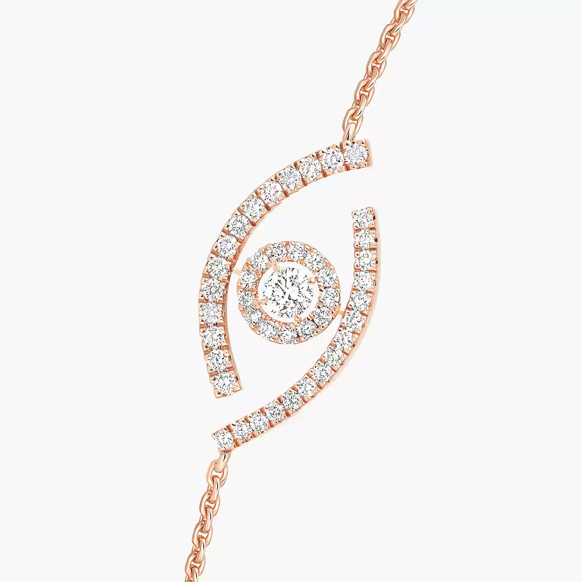 [Triumph Jewelry]Lucky Eye Pave-Set Diamond Bracelet