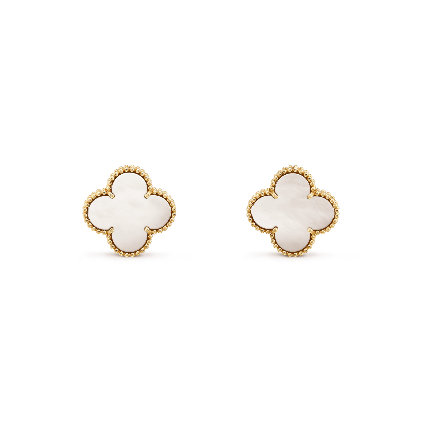 [Triumph Jewelry]CLOVER MINI GOLD EARRINGS