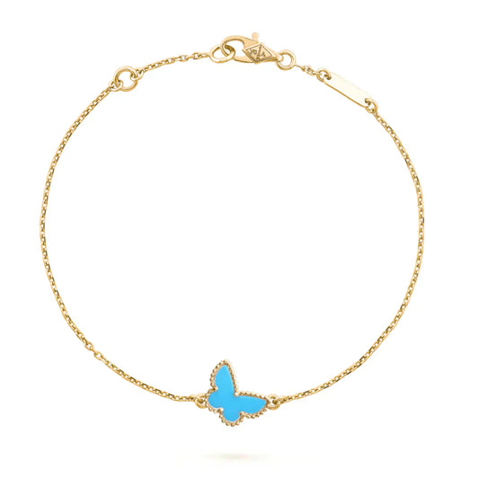 [Triumph Jewelry]BUTTERFLY TURQUOISE BUTTERFLY BRACELET